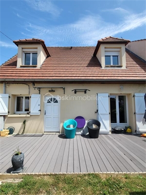 maison de village à la vente -   77390  OZOUER LE VOULGIS, surface 92 m2 vente maison de village - UBI477644570